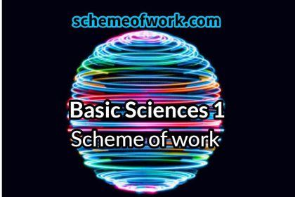 basic science scheme of work