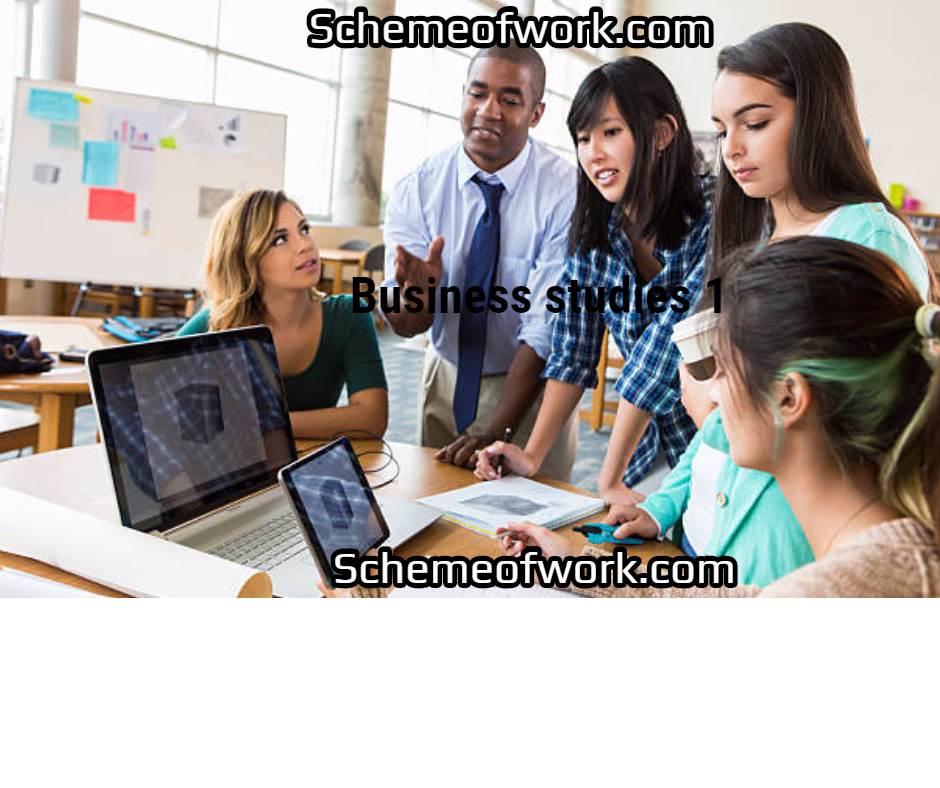 Business Studies Scheme of Work