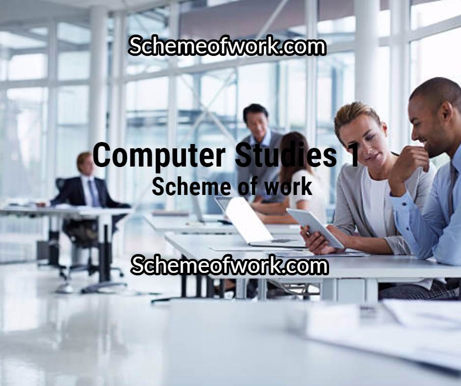 computer scheme of work