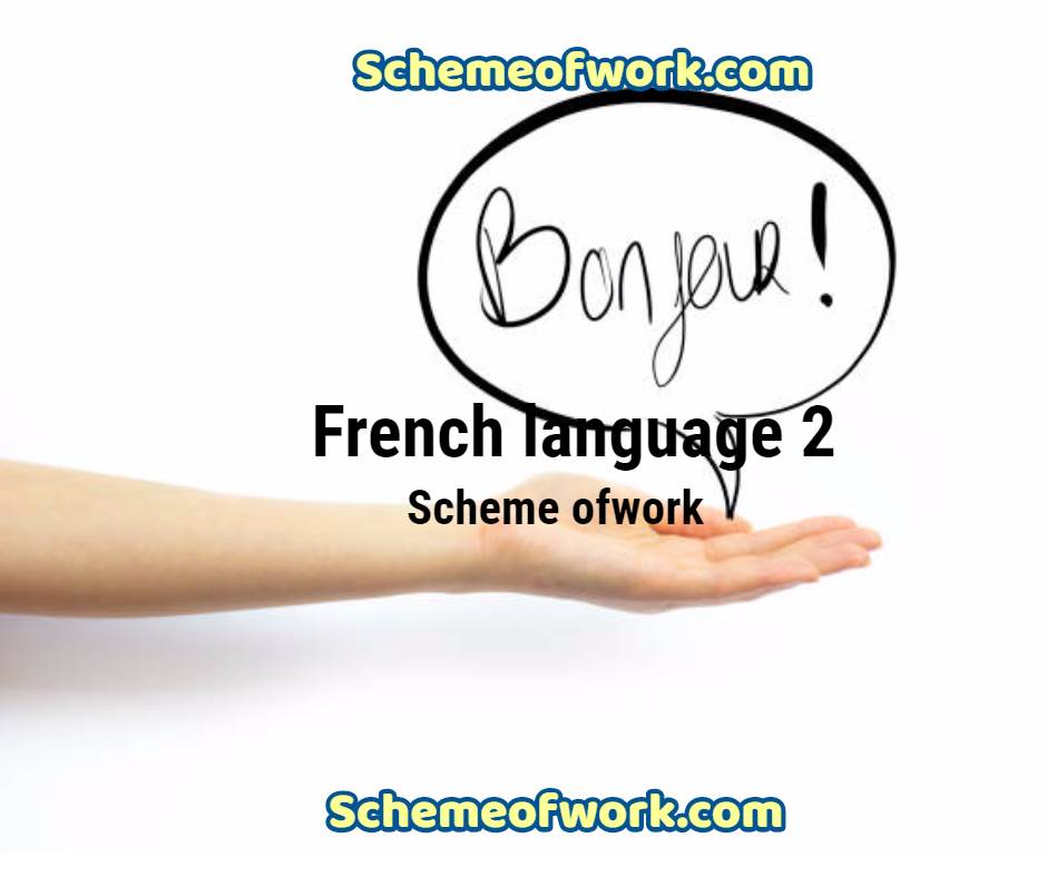 french Language scheme of work 2