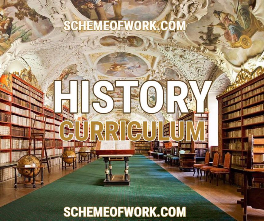 history curriculum