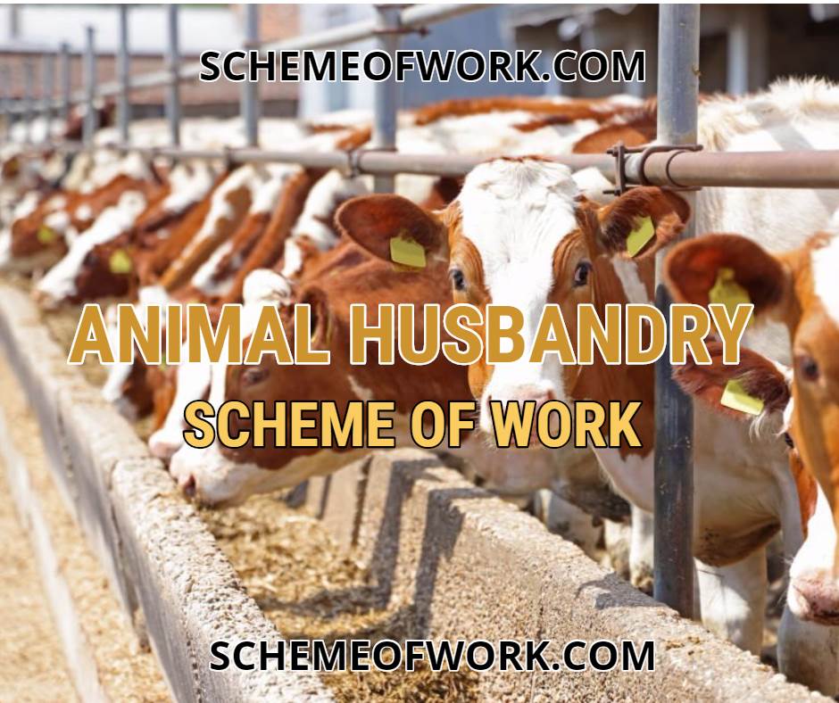 Animal Husbandry Scheme of work