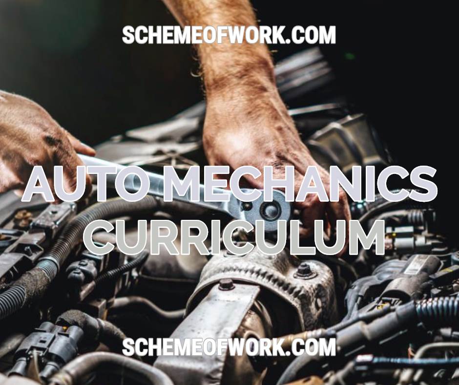 Auto Mechanics Curriculum