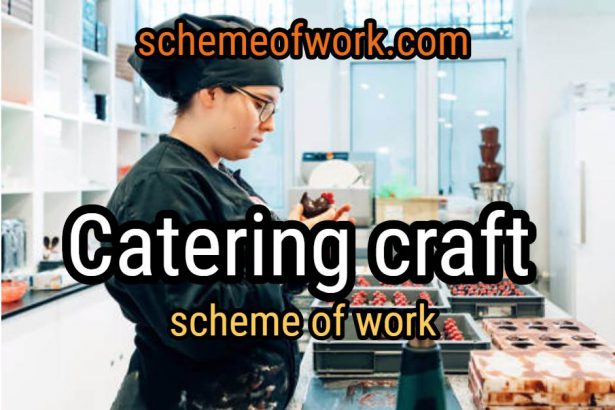 Catering Craft Scheme Of Work