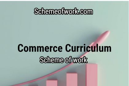 Commerce Curriculum