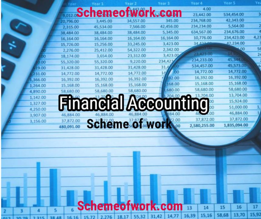 Financial Accounting scheme of work 2