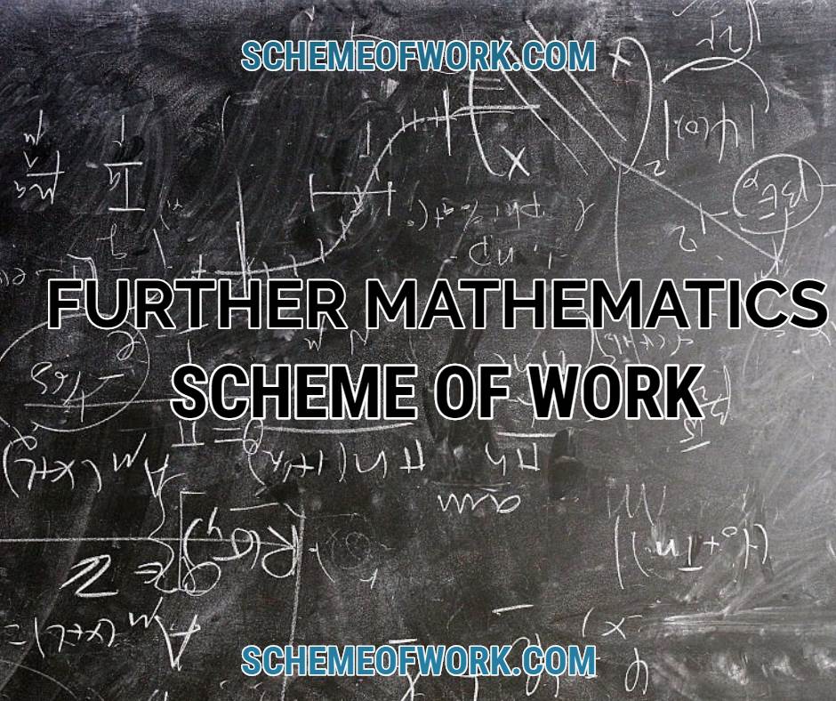 Further Maths Scheme of work