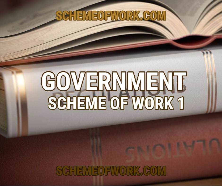 Government Scheme of work 1