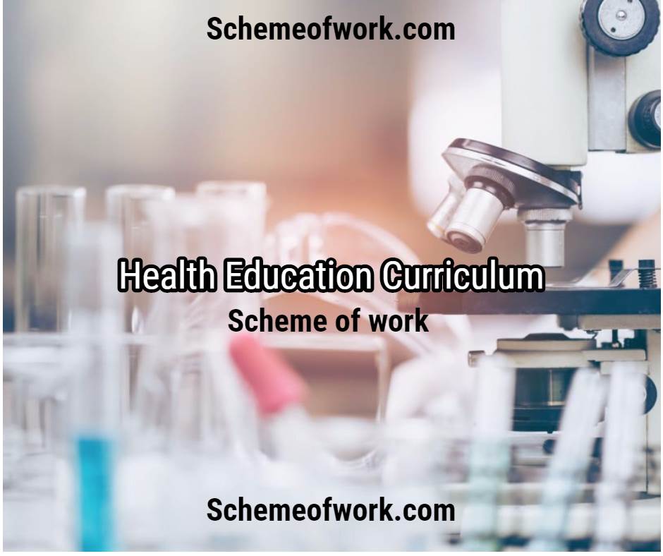Health Education Curriculum
