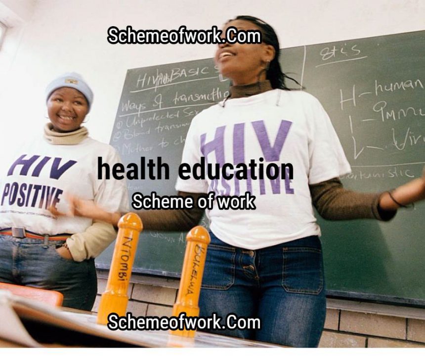 Health Education Scheme of Work