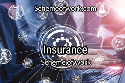 Insurance Scheme of work