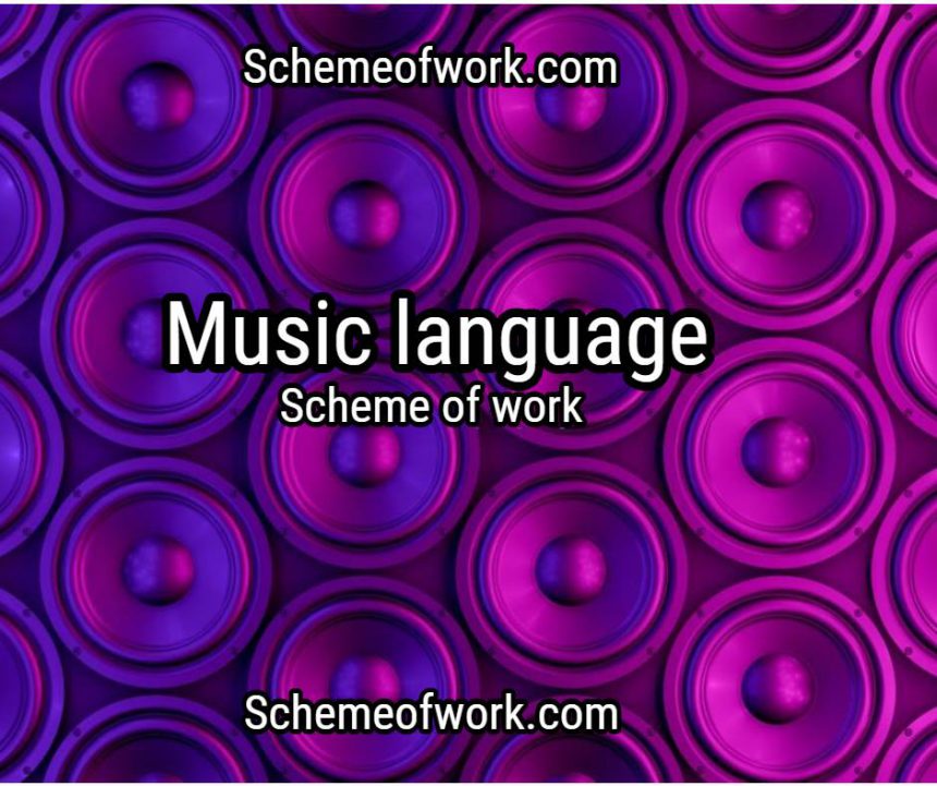 Music Scheme of Work