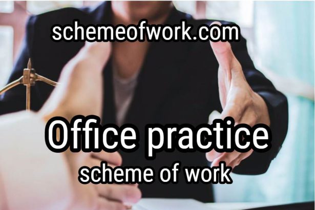 Office Practice Scheme of work 2