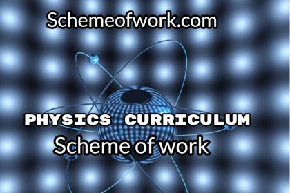 Physics curriculum