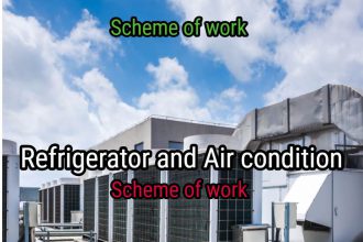 Refrigerator and Air condition scheme of work
