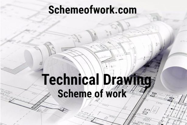 Technical Drawing Scheme of work