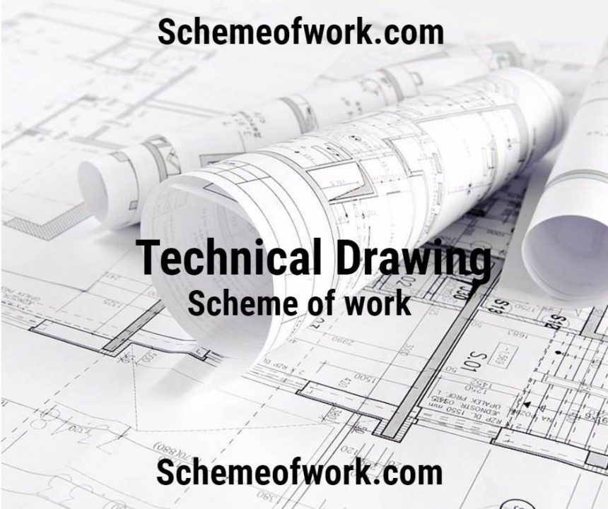 Technical Drawing Scheme of work