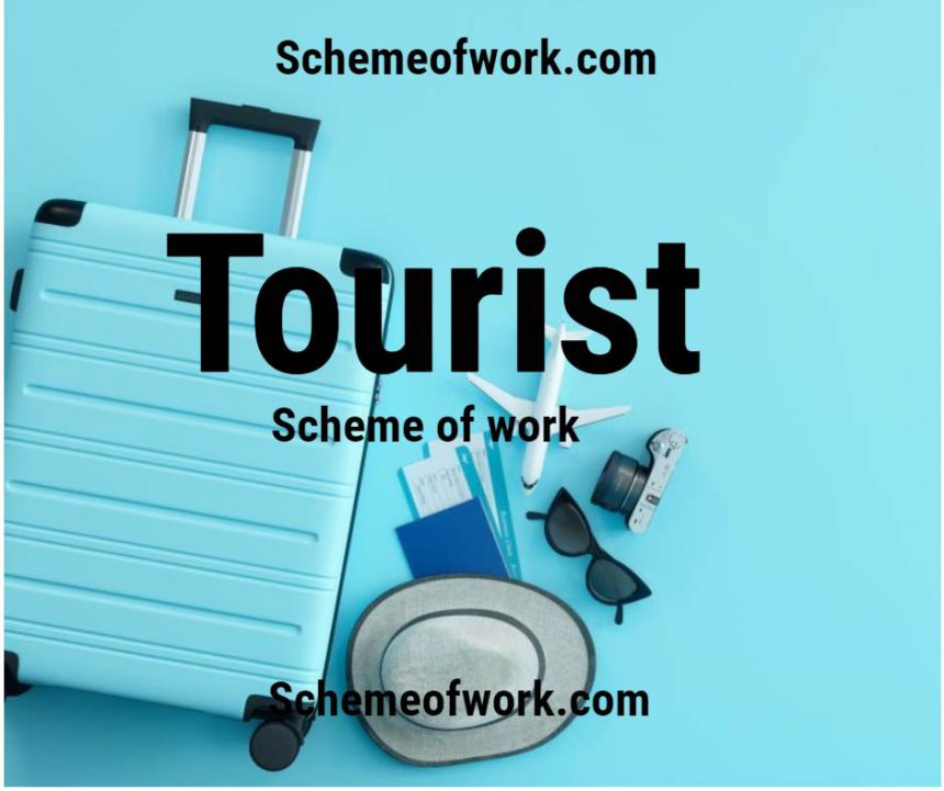 Tourism Scheme of work 2