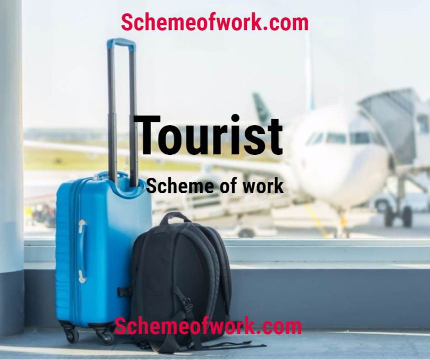 Tourism Scheme of work