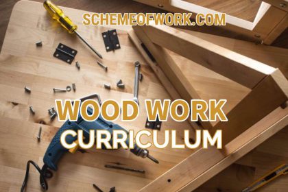 Wood Work Curriculum