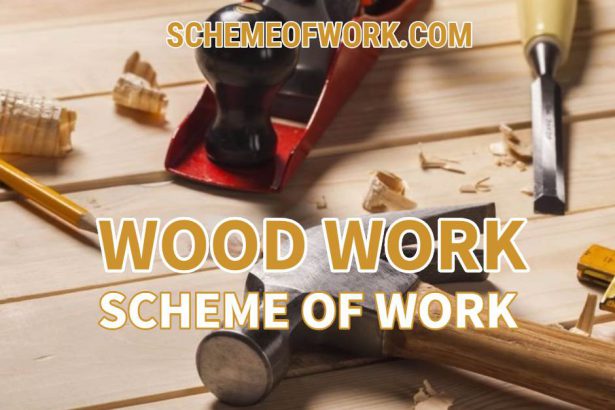 Wood Work Scheme of Work