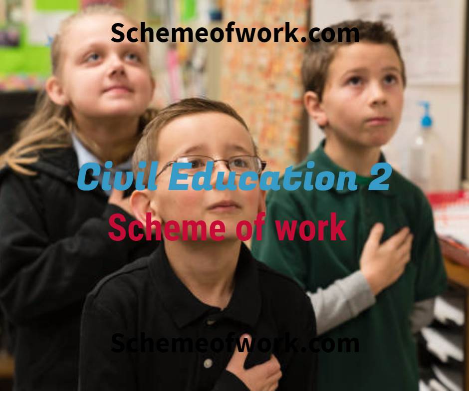 Civil Education scheme of work 2