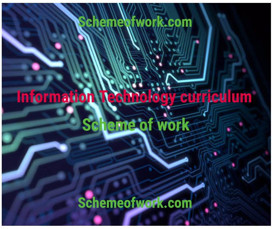 information and technology curriculum