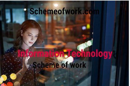 information and technology scheme of work 2