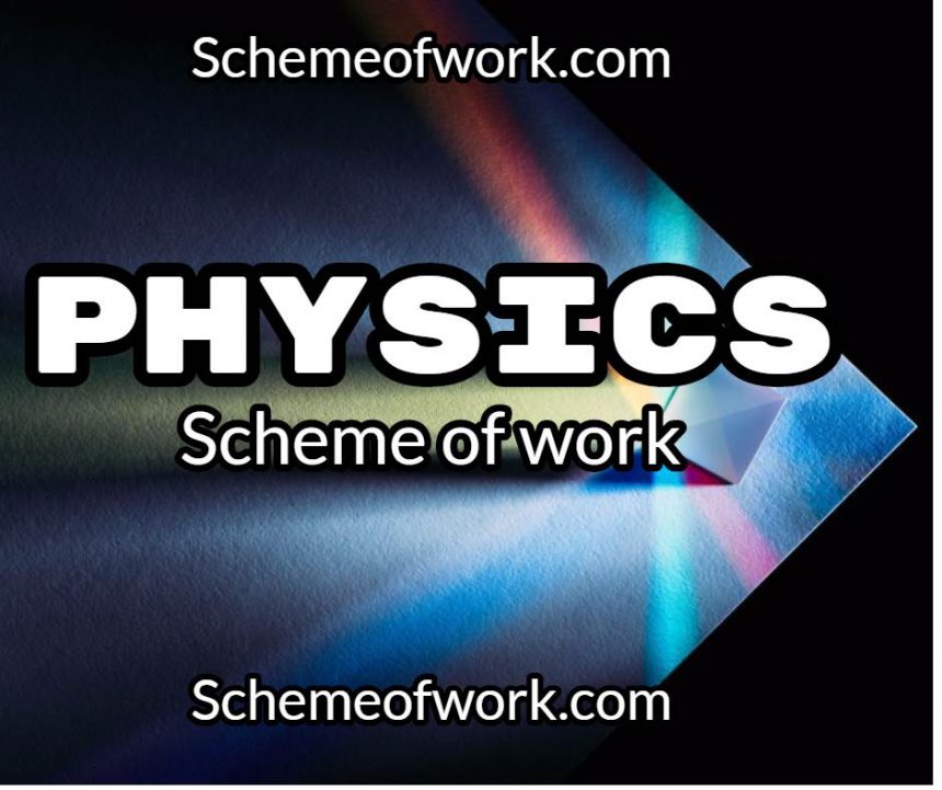 physics scheme of work 2