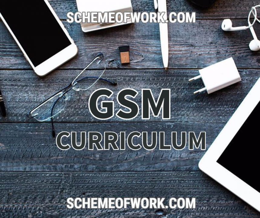 Gsm Curriculum