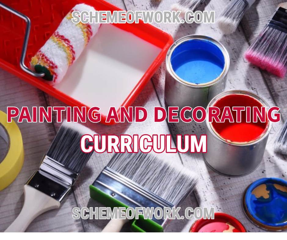 Painting and Decoration Curriculum