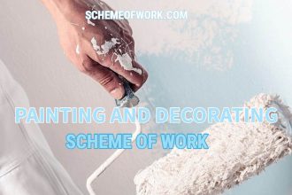 Painting and Decoration scheme of work