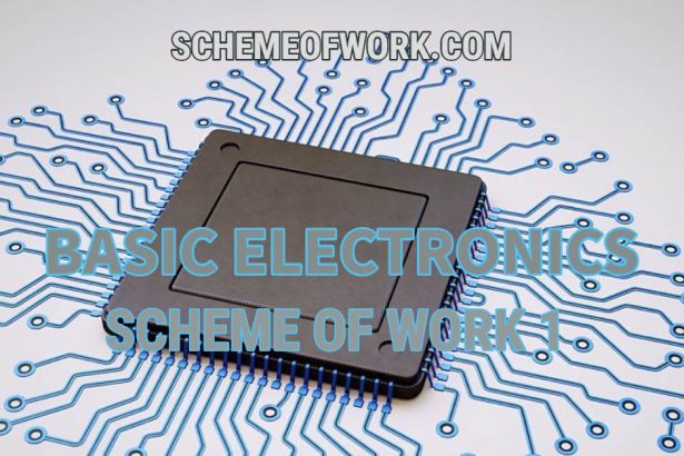Basics Electronics Scheme of work 1