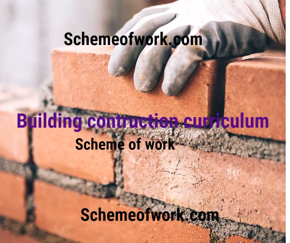 Building Construction Curriculum