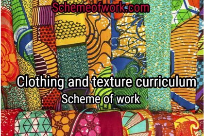 Clothing and Textile Curriculum