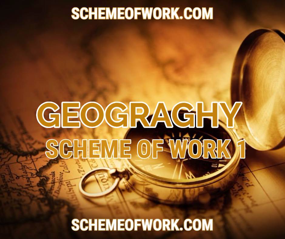 Geography Scheme of work 1