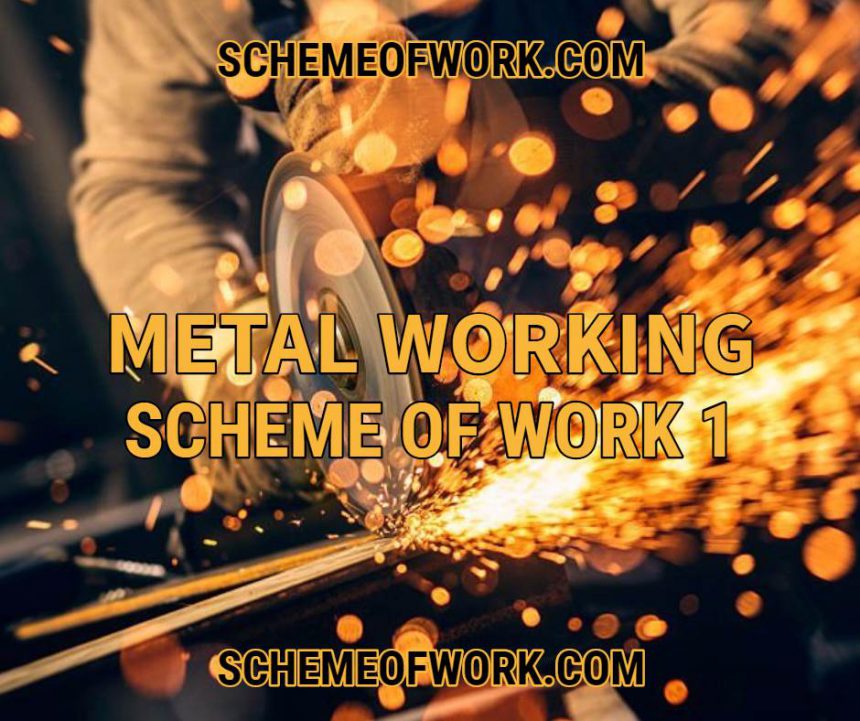 Metal Work Scheme of work 1