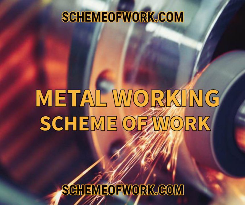 Metal Works Scheme of work