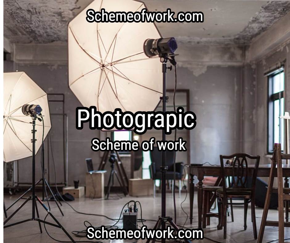 Photographic Scheme of work 2